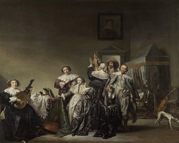 Gallant Company, Pieter Codde, 1633