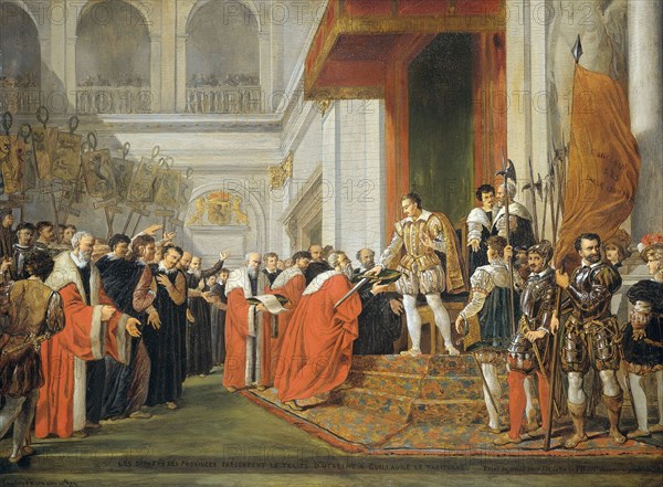 The Union of Utrecht, The Netherlands, Joseph Denis Odevaere, 1815 - 1830