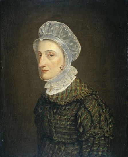Portrait of Maria Petronella Mann, Wife of Heinrich Gottfried Theodor Crone, Jan Philip Simon, 1810 - 1838
