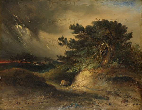 The Thunderstorm, Johannes Tavenraat, 1843