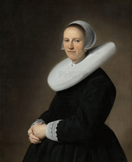 Portrait of Adriana Croes, Johannes Cornelisz. Verspronck, 1644