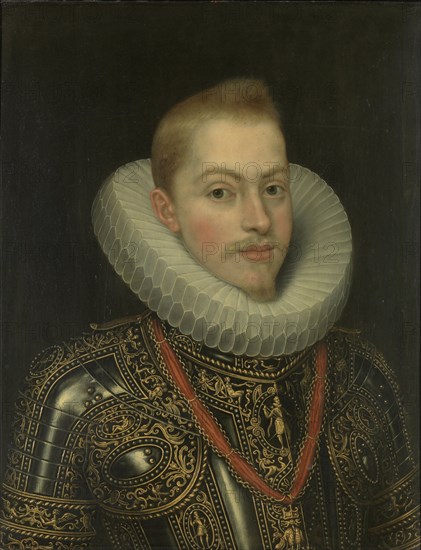 Portrait of Philip III, King of Spain, workshop of Frans Pourbus, II, c. 1600