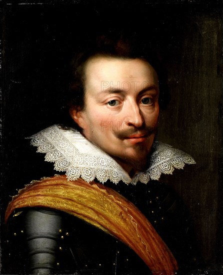Portrait of Jan the Younger, Count of Nassau-Siegen, Count John VIII of Nassau-Siegen, workshop of Jan Antonisz van Ravesteyn, c. 1613 - c. 1620