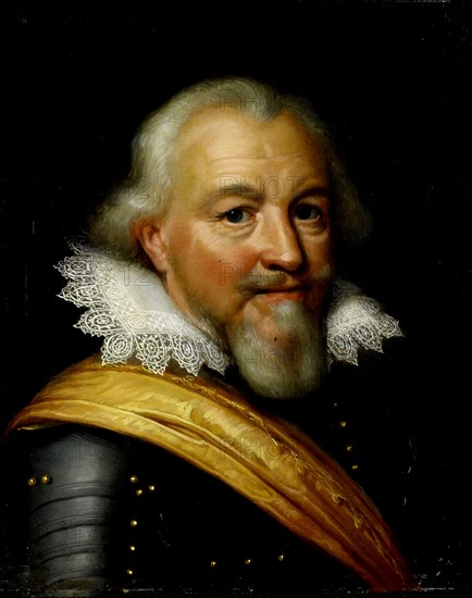 Portrait of Count Jan VII of Nassau-Siegen, known as de Middelste, workshop of Jan Antonisz van Ravesteyn, c. 1610 - c. 1620
