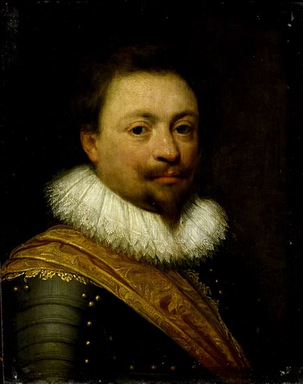 Portrait of William, Count of Nassau-Siegen, workshop of Jan Antonisz van Ravesteyn, c. 1620 - c. 1630