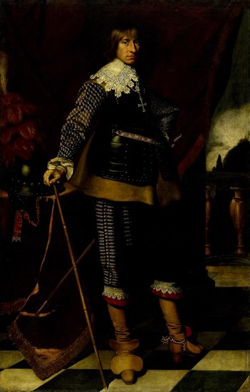 Portrait of Henry Casimir I, Count of Nassau-Dietz, Wybrand de Geest, c. 1632