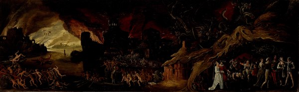 The Last Judgment and the Seven Deadly Sins, Jacob Isaacsz. van Swanenburg, 1600 - 1638