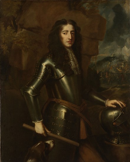 Portrait of William III, Prince of Orange, Stadtholder, after 1689 King of England, manner of Willem Wissing, 1680 - 1710