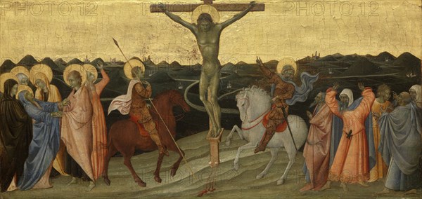 The Crucifixion, Giovanni di Paolo di Grazia, c. 1447