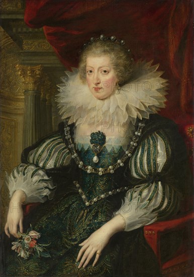 Anne of Austria, 1601-66, Wife of Louis XIII, king of France, workshop of Peter Paul Rubens, 1625 - 1626