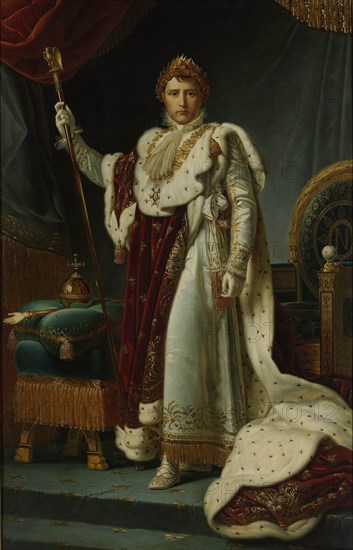Portrait of Emperor Napoleon I, workshop of François Pascal Simon Gérard, Baron, c. 1805 - c. 1815