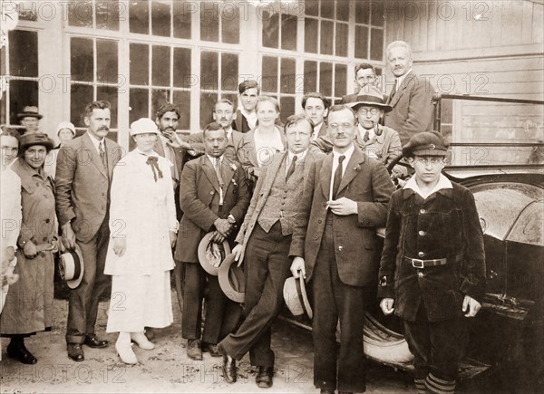 Group of delegates to the IIIrd International at Pavlovsk Palace, Petrograd, Saint Petersburg, July 1920, History of the Russian Revolution