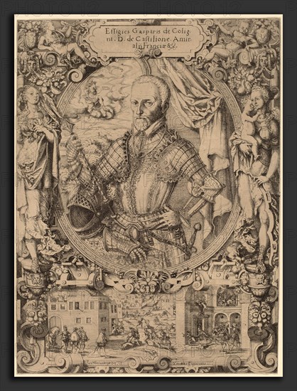 Jost Amman, Gaspar de Coligny, Swiss, 1539 - 1591, 1573