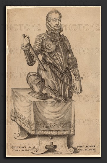 Christoffel van Sichem I (Dutch, c. 1546 - 1624), William of Nassau, Prince of Orange, engraving