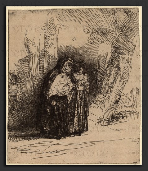 Rembrandt van Rijn (Dutch, 1606 - 1669), The Spanish Gypsy "Preciosa", c. 1642, etching