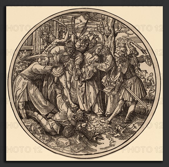 Jacob Cornelisz van Oostsanen (Netherlandish, 1470 or before - 1533), The Kiss of Judas, 1512, woodcut