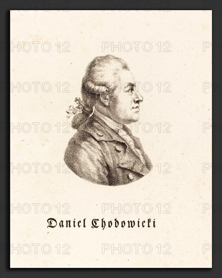 Maximilian Franck after Adrian Zingg (German, c. 1780 - 1830 or after), Daniel Chodowiecki, c. 1815, lithograph