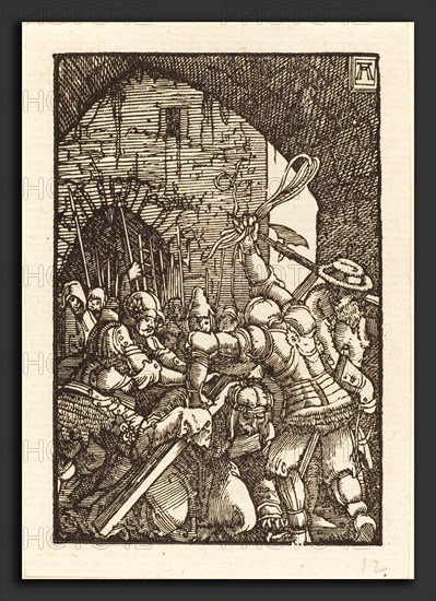 Albrecht Altdorfer (German, 1480 or before - 1538), Christ Bearing the Cross, c. 1513, woodcut