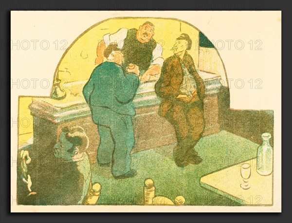 Henri-Gabriel Ibels (French, 1867 - 1936), Le Devoir, 1893, 4-color lithograph on laid paper [proof before letters]