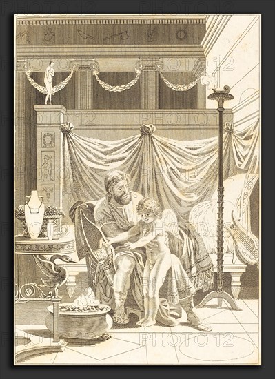 French 18th Century, Autre imitation: L'amour mouille, etching