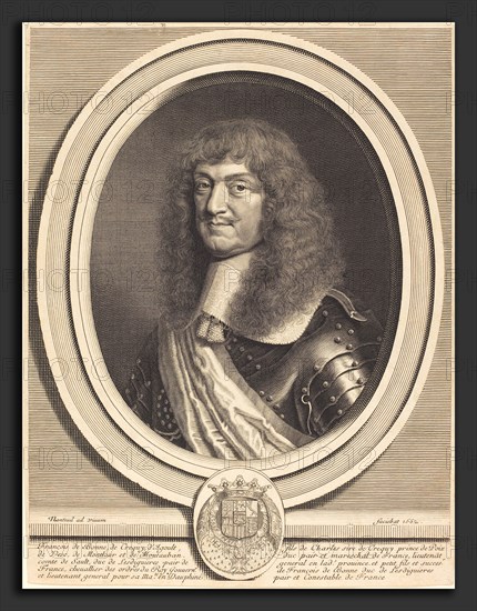 Robert Nanteuil (French, 1623 - 1678), Marcechal de Cequi, 1662, engraving