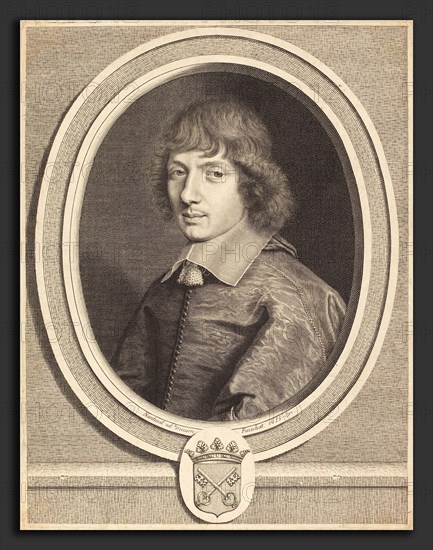 Robert Nanteuil (French, 1623 - 1678), Francois de Clermont Tonnerre, 1655, engraving