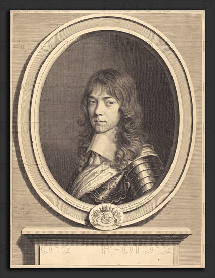 Robert Nanteuil (French, 1623 - 1678), Godefroi-Maurice, Duc de Bouillon, 1657, engraving