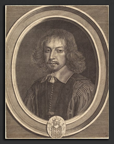 Robert Nanteuil (French, 1623 - 1678), Antoine de Chaubard, 1651, engraving