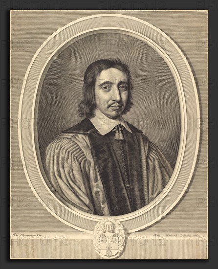 Robert Nanteuil after Philippe de Champaigne (French, 1623 - 1678), Charles Benoise, 1651, engraving