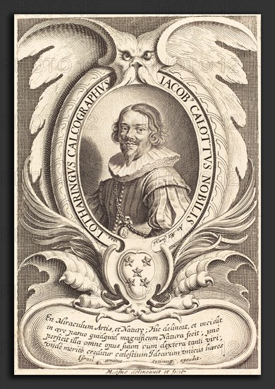 Michel Lasne (French, 1590 or before - 1667), Jacques Callot, engraving