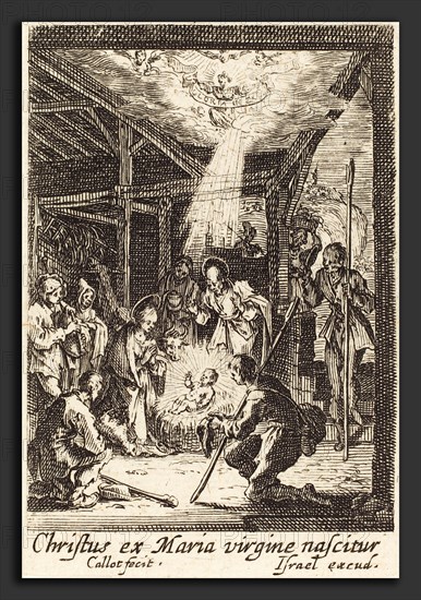 Jacques Callot (French, 1592 - 1635), The Nativity, in or after 1630, etching