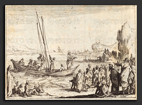 Jacques Callot (French, 1592 - 1635), Fisher of Men, 1635, etching