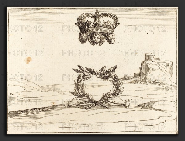 Jacques Callot (French, 1592 - 1635), The Two Crowns, etching