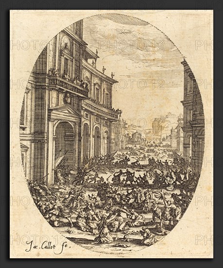 Jacques Callot (French, 1592 - 1635), The Massacre of the Innocents, c. 1622, etching