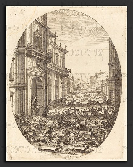 Jacques Callot (French, 1592 - 1635), The Massacre of the Innocents, c. 1618-1620, etching