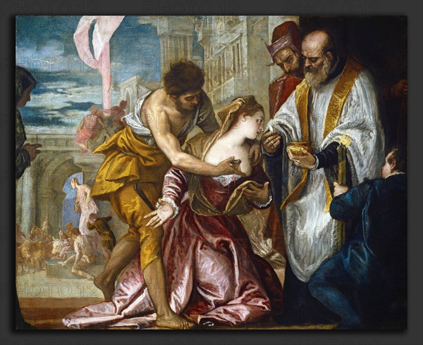 Veronese, The Martyrdom and Last Communion of Saint Lucy, Italian, 1528 - 1588, c. 1582, oil on canvas