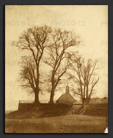 Attributed to Nicolaas Henneman, Forbury Hill, Reading, Dutch, 1813 - 1898, c. 1845, salted paper print