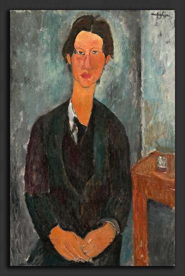 Amedeo Modigliani, Chaim Soutine, Italian, 1884 - 1920, 1917, oil on canvas