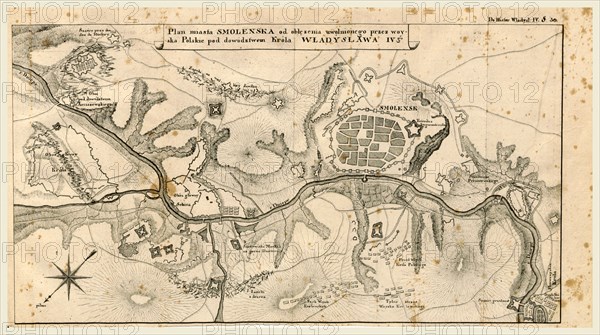 Smolensk, Russia, 19th century engraving