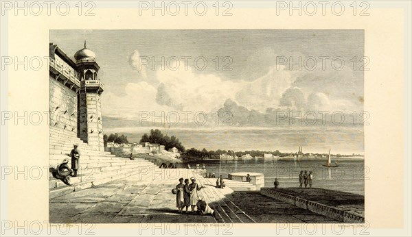 Views in India, China, and on the Shores of the Red Sea, drawn by Prout, Stanfield, Cattermole, Purser, Cox, Austen, &c. from original sketches by Commander R. Elliott, 19th century engraving