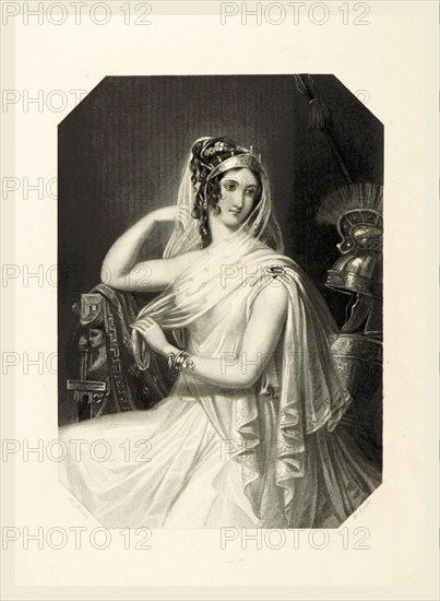 The Shakespeare Gallery, containing the principal female characters in the plays of the great poet, 19th century engraving