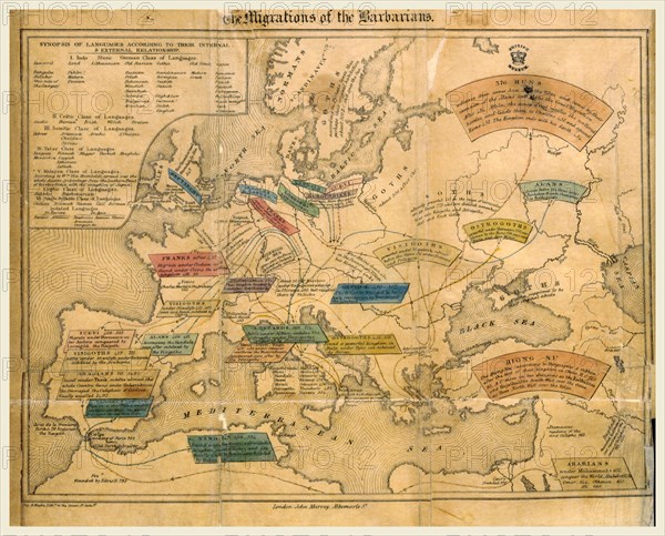 The History of the Decline and Fall of the Roman Empire A new edition, etc. With maps, 19th century engraving