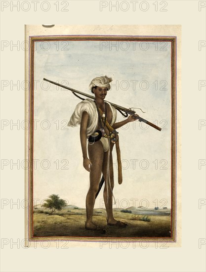 Mevati, a Kshatriya group who lived in the region south-west of Delhi and were warriors more usually termed Meos. Tashrih al-aqvam, an account of origins and occupations of some of the sects, castes, and tribes of India, 1825.