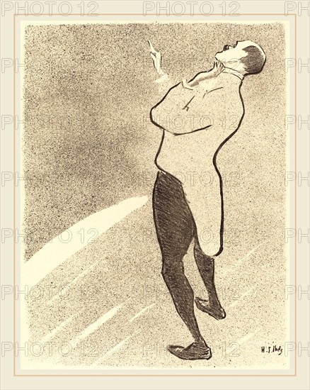 Henri-Gabriel Ibels (French, 1867-1936), Singer, 1893, lithograph