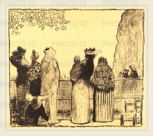 Edouard Vuillard (French, 1868-1940), The Tuileries (Les Tuileries), published 1895, lithograph