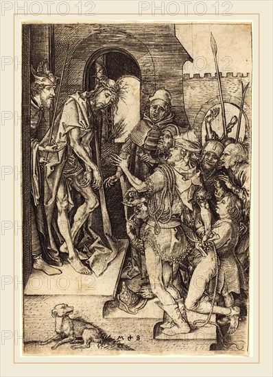 Martin Schongauer (German, c. 1450-1491), Ecce Homo, c. 1480, engraving