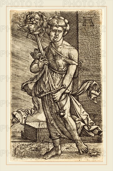 Albrecht Altdorfer (German, 1480 or before-1538), Judith with the Head of Holofernes, c. 1520-1530, engraving