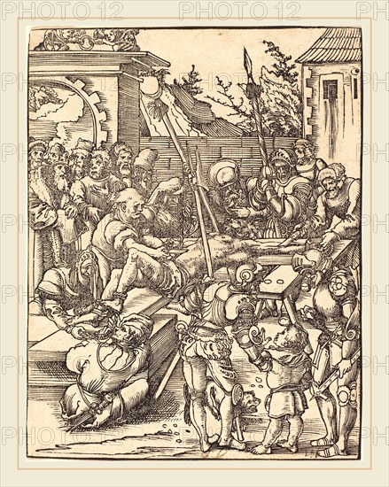 Lucas Cranach the Elder (German, 1472-1553), Saint Bartholomew, woodcut