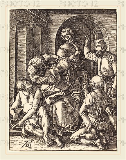 Albrecht DÃ¼rer (German, 1471-1528), The Mocking of Christ, probably c. 1509-1510, woodcut