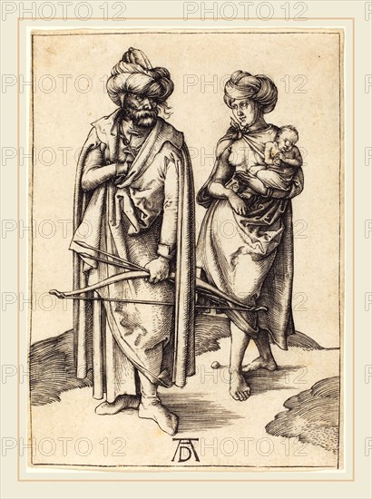 Albrecht DÃ¼rer (German, 1471-1528), The Turkish Family, c. 1495-1496, engraving